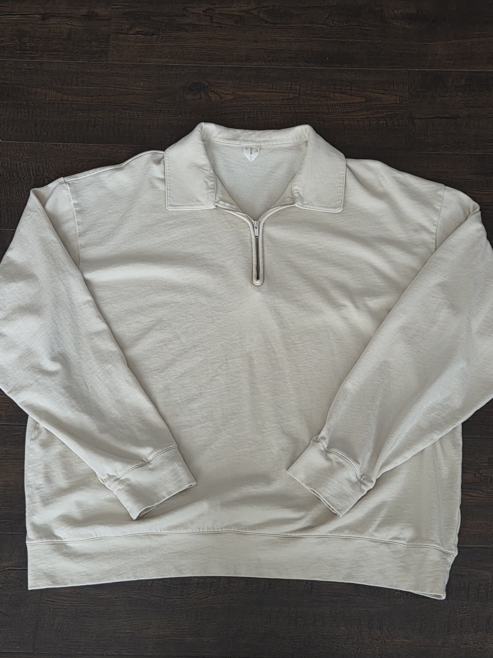 Men's Quarter-Zip Collared Sweater
